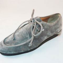 Mocassino Shoe Grey Suede by Eddy Minto